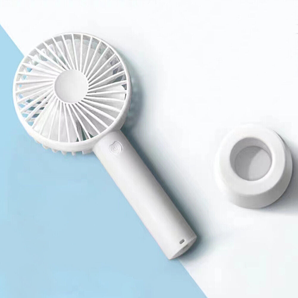 US 2-4 Pack Portable Rechargeable Fan Mini Handy Pocket Size Air Cooler USB