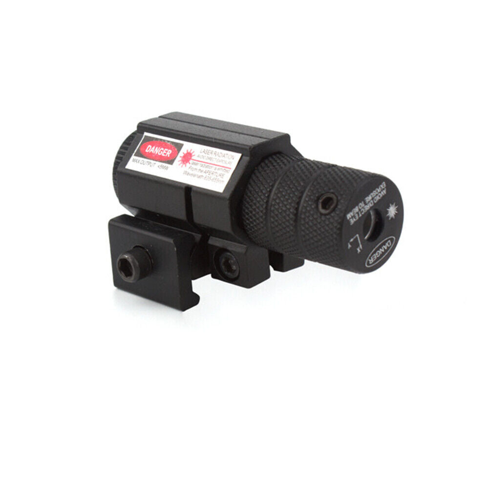 US 2-4 Pack Tactical Red Laser Beam Dot Sight Scope For Gun Rail Pistol Weaver