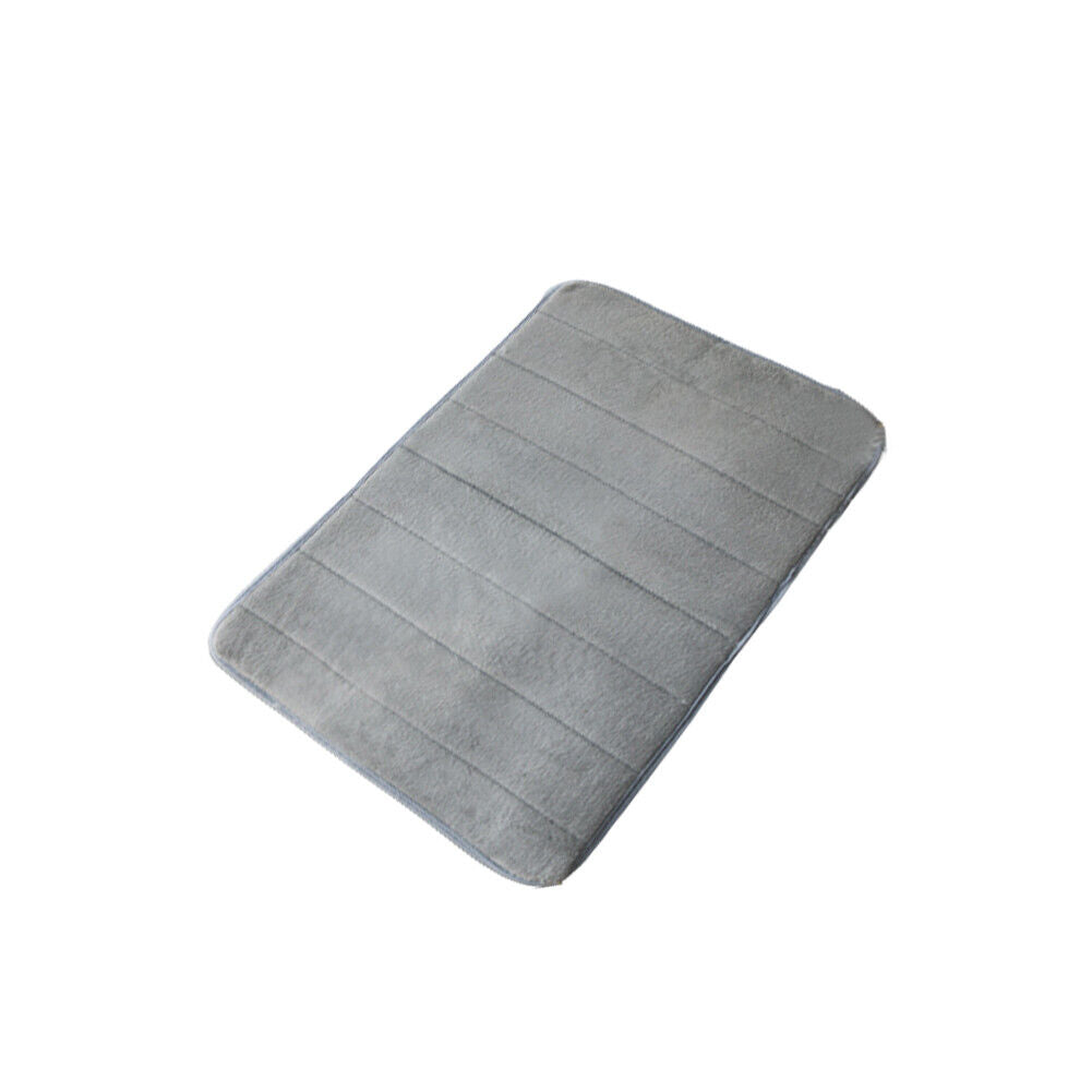 US Luxurious Absorbent Soft Memory Foam Rug Shower Bath Mat Non-Slip 31.5"x19.8"