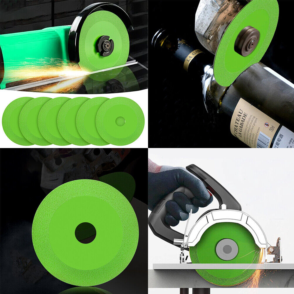 US 8-16Pc Ultra-Thin Saw Blade Ceramic Tile Glass Precise Disc Wheel For Grinder