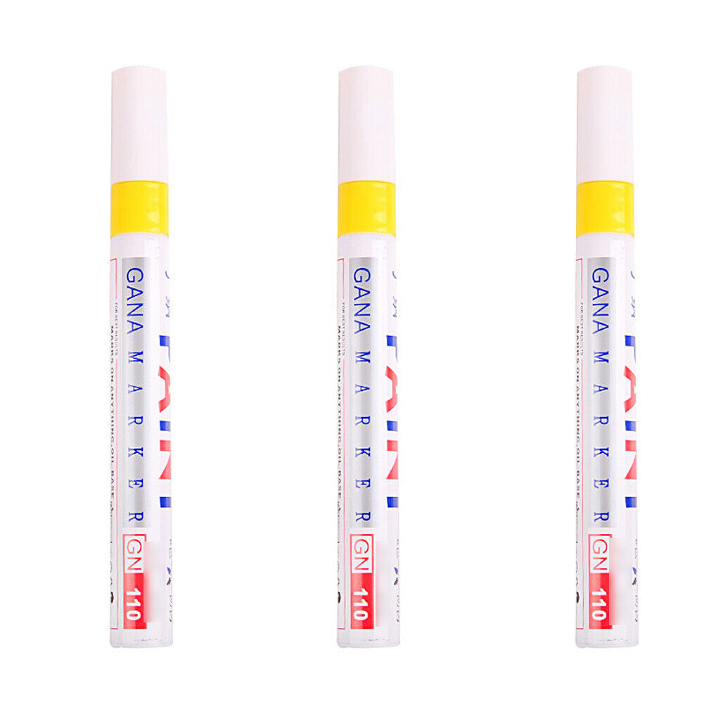 US 3-6 Pc Multiuse Tire Tread Rubber Metal Waterproof Permanent Paint Marker Pen