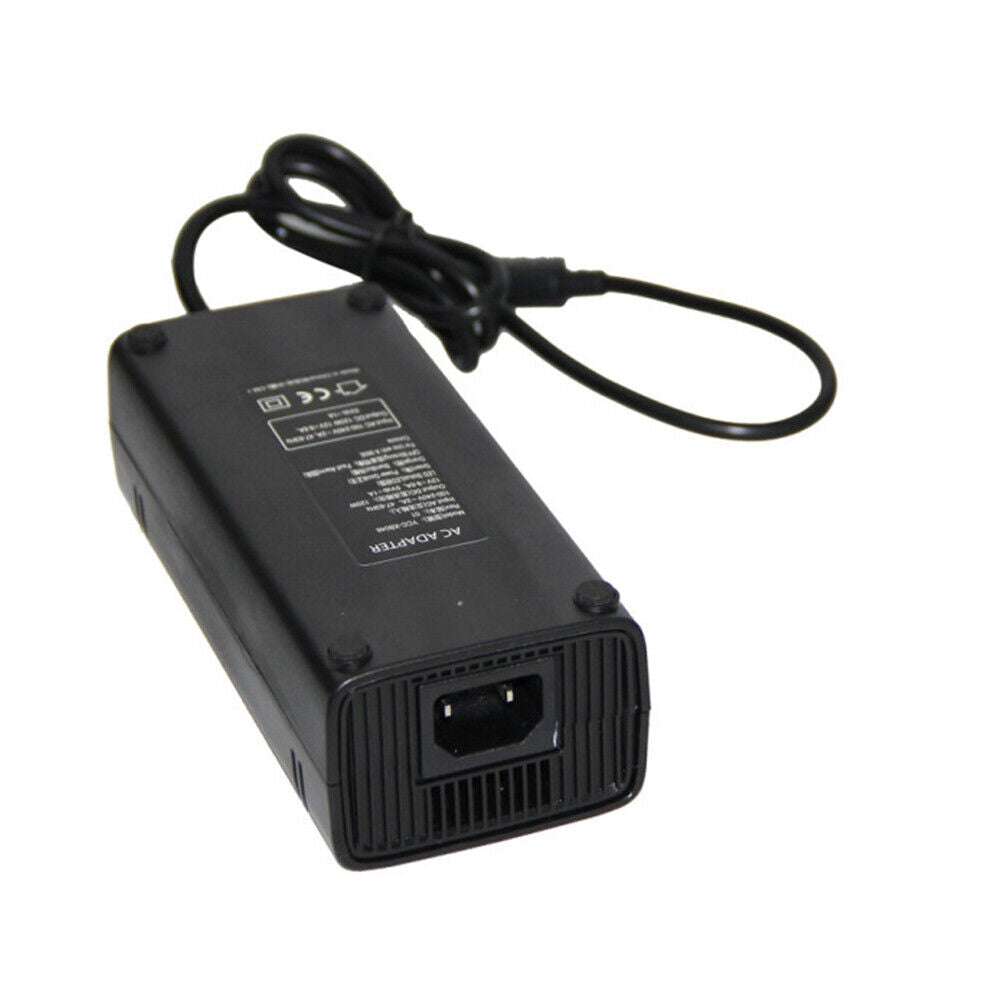 US Microsoft Xbox 360 SLIM AC Power Supply Brick Charger Adapter Cable Cord