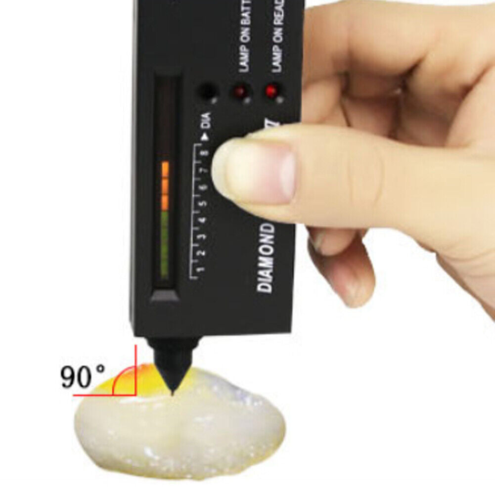 US Jeweler diamond tool kit : Portable Diamond Tester - 60X Illuminated Loupe