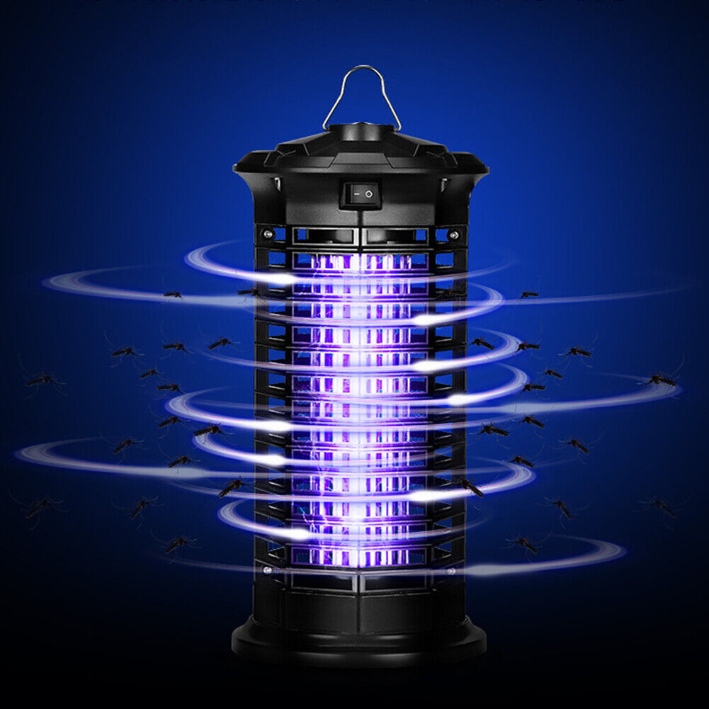 US Electric Fly Gnat Killer Lamp Pests Fly Insect Trap Mosquito Bug Zapper 4000V