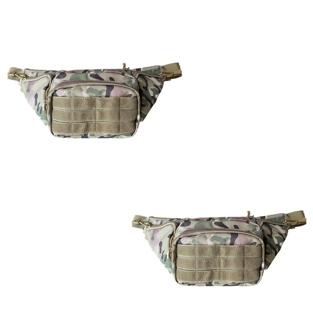 US 1-2 Pc Tactical Pistol Pouch Waist Gun Pack Bag Fanny Packs Concealed Carry