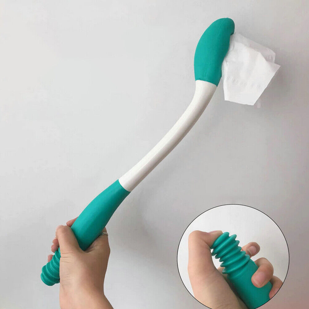 US 2-4 Pcs Long Reach Comfort Toilet Wiping Aid Tools Self Assist Bathroom Buddy