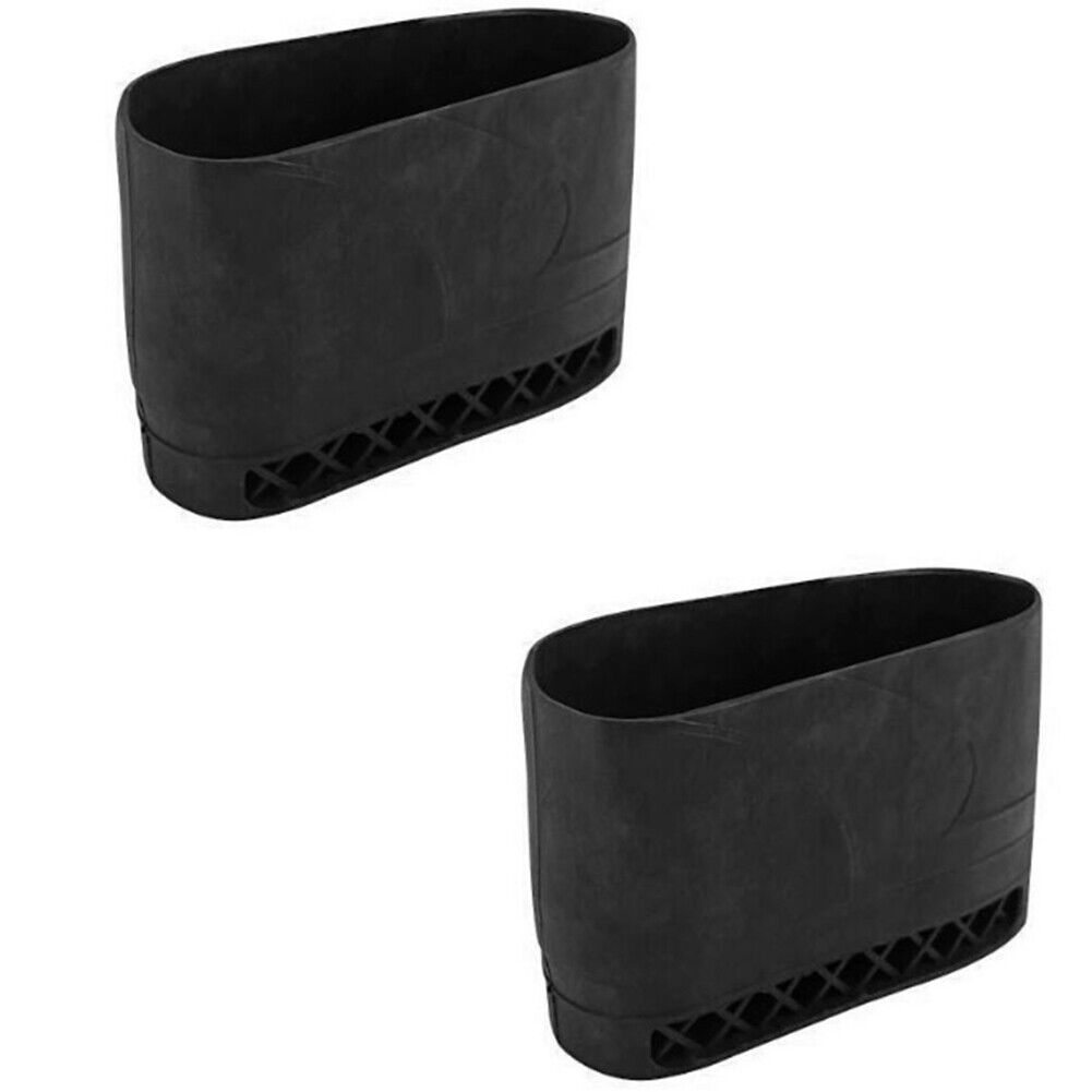 US 1-2 Pcs Black Gun Recoil Pad Slip on Rifle Shotgun Buttstock Protector Rubber