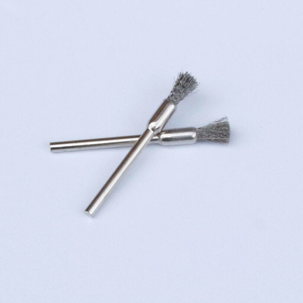 US1-2Set of 45Pc Stainless Steel Wire BrushTool Rotary Die Grinder Removal Wheel