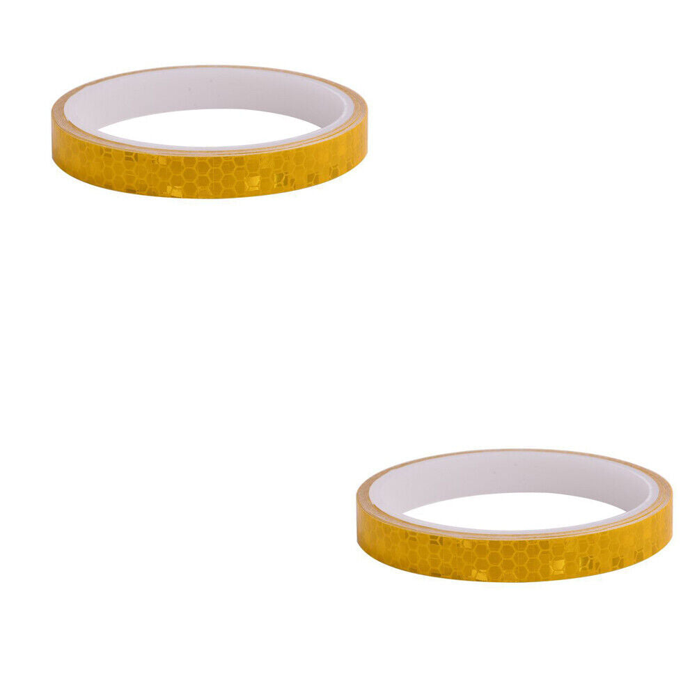 US 1-2 Pack 26 Feet Reflective Safety Tape Self Adhesive Pinstripe Sticker Decal