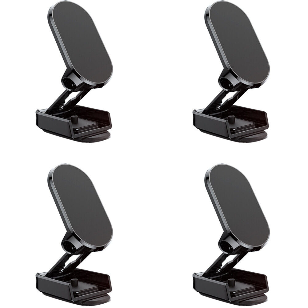 US 2-4 Pcs Universal Adjustable 360°Rotation Magnetic Car Phone Dashboard Holder