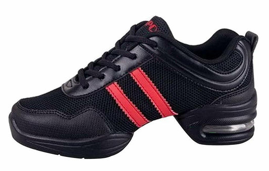 Women's Modern Ballroom Soft Sole Lace-up Breathable Dance Shoe