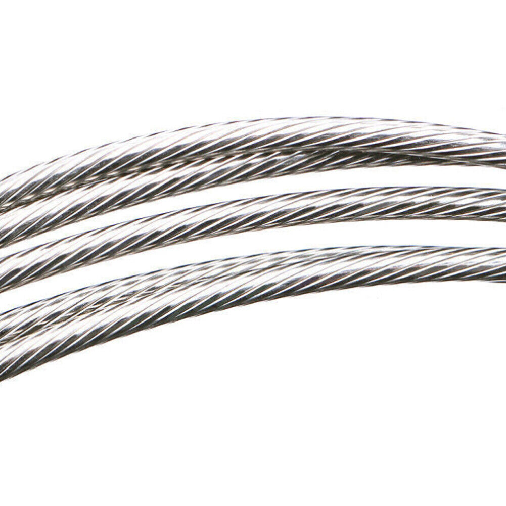 US Slick Stainless Shift Derailleur Shifter Cable for SRAM Shimano 2100mm