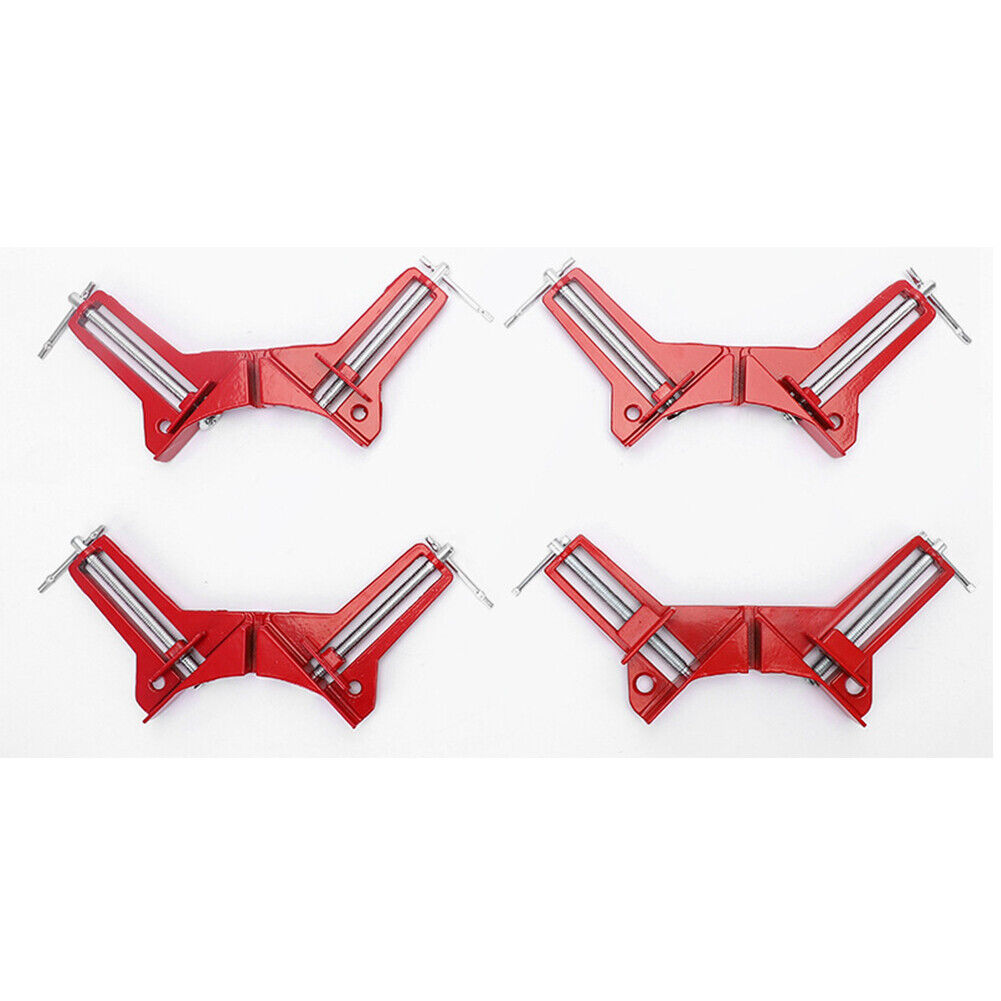 US 4-8Pc 90 Degree Right Angle Corner Clamp Woodworking Wood For Kreg Jigs Tool