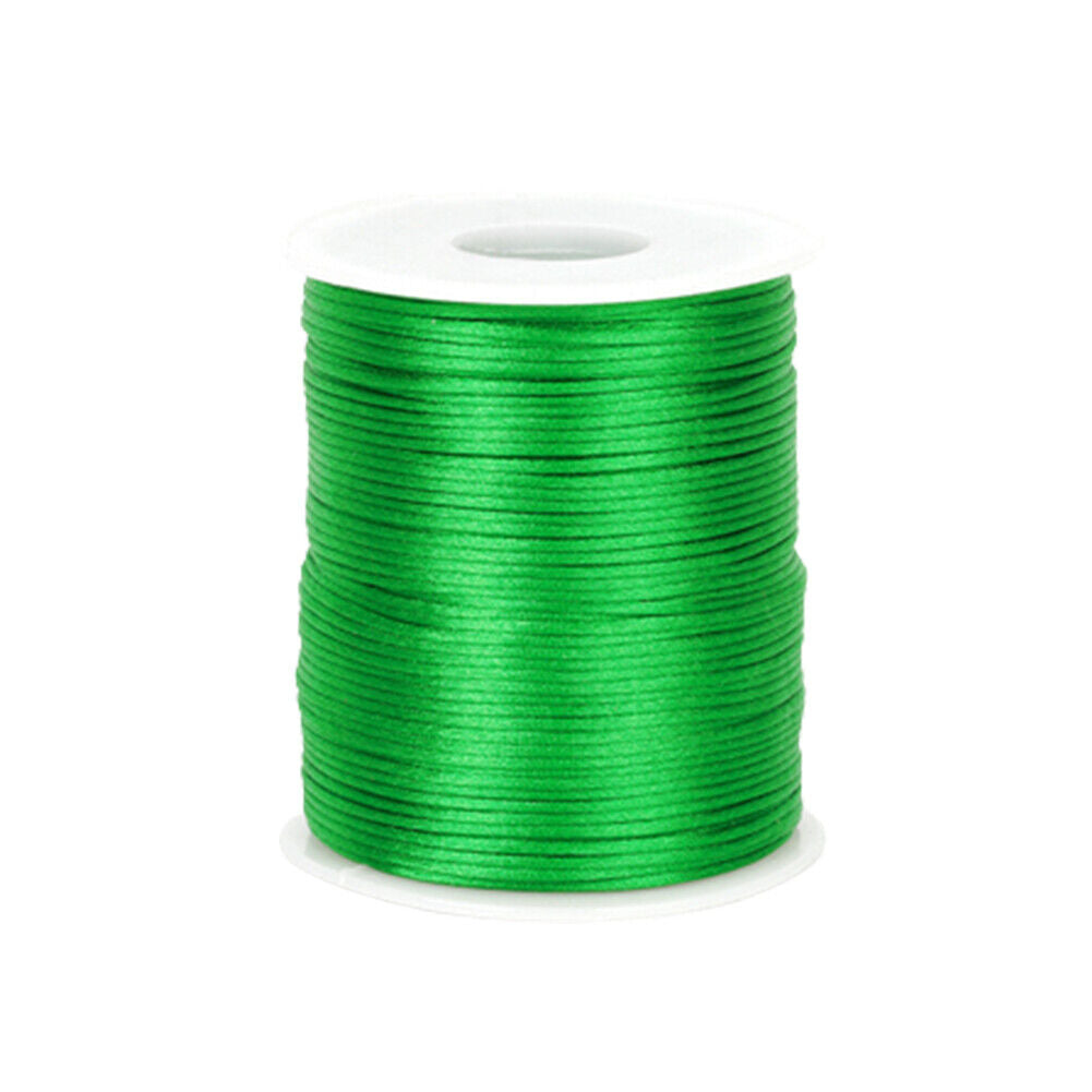 US 1-2 Pc Satin Rattail Cord Nylon Cord Silky Trim Beading String Sewing Project