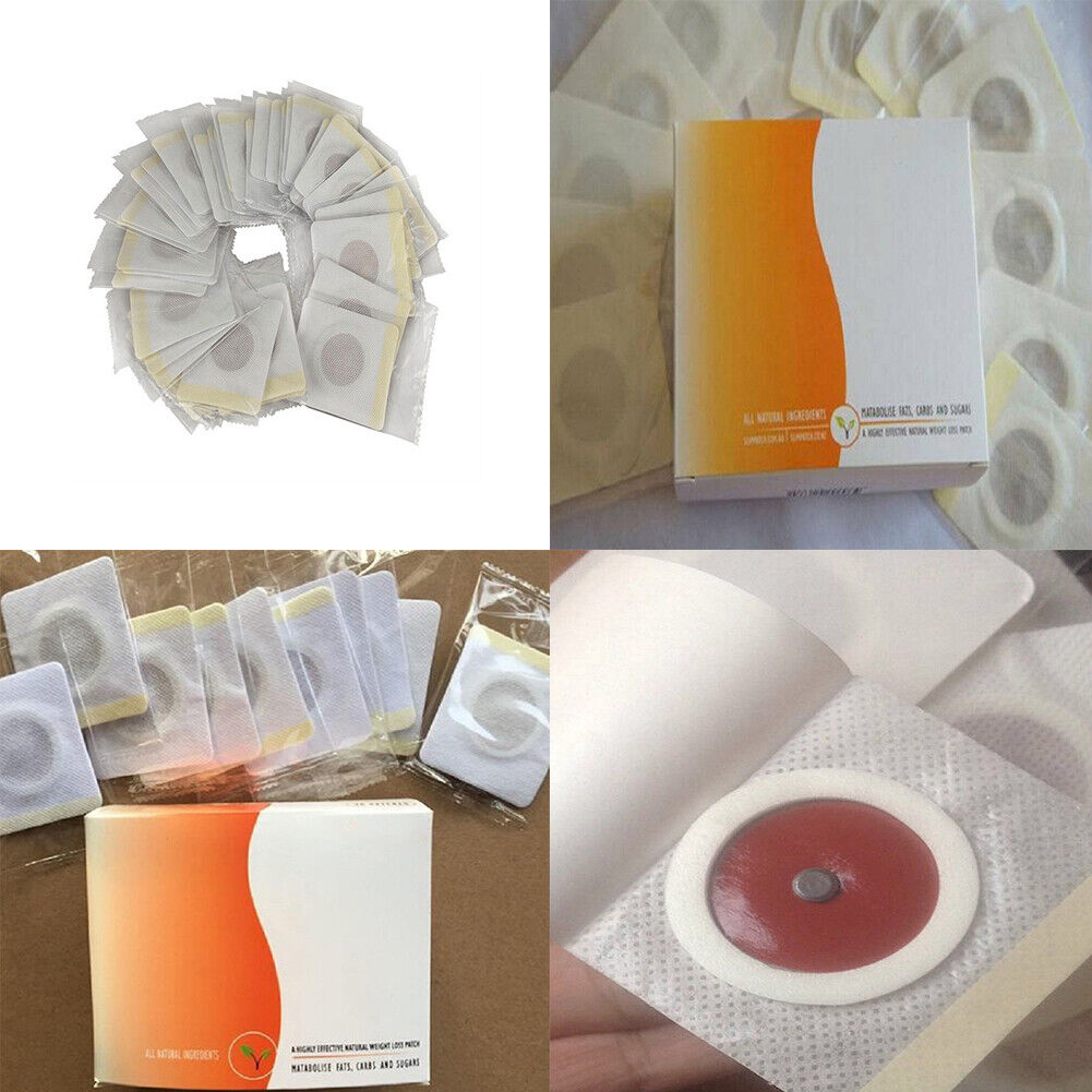 US 50-100Pcs Slim Patch Weight Loss Burn Fat Diet Fast Acting Slimming Pad