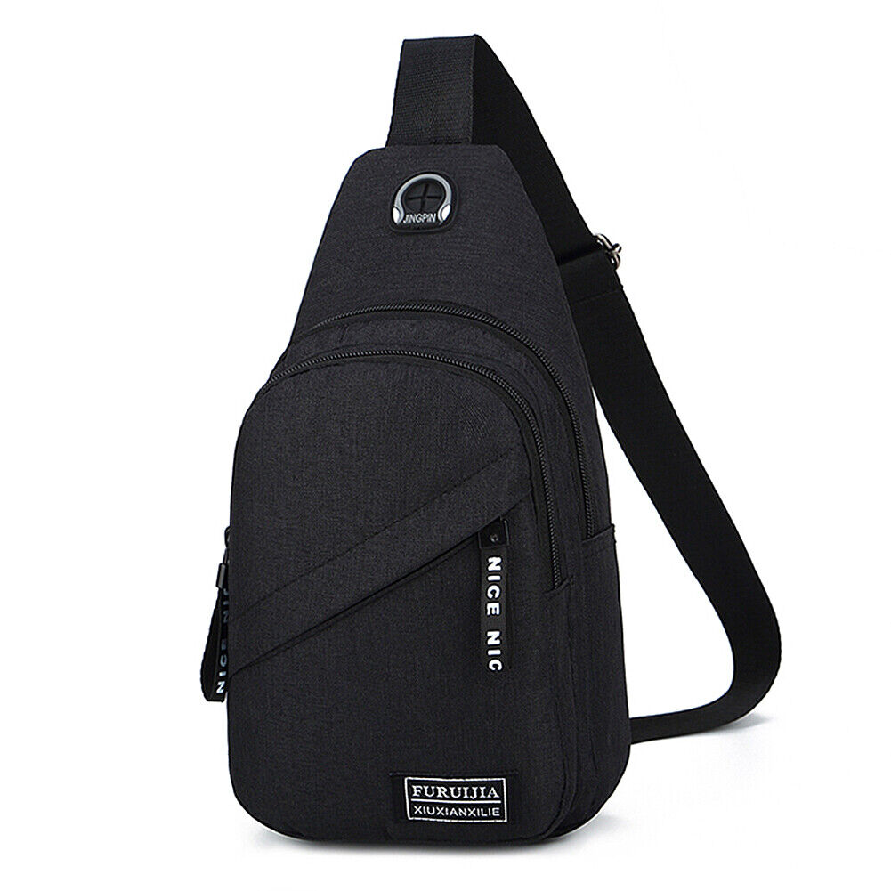 US Small Sling Bag Chest Shoulder Backpack Crossbody Bag Multifunctoinal Daypack