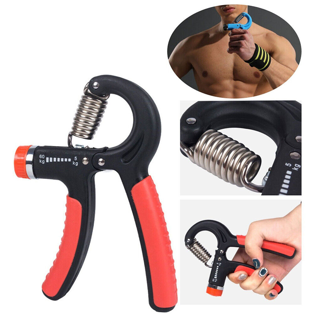 Us 2-4 Pack Adjustable Hand Grip Trainer Counter Exerciser Forearm Power Fingers