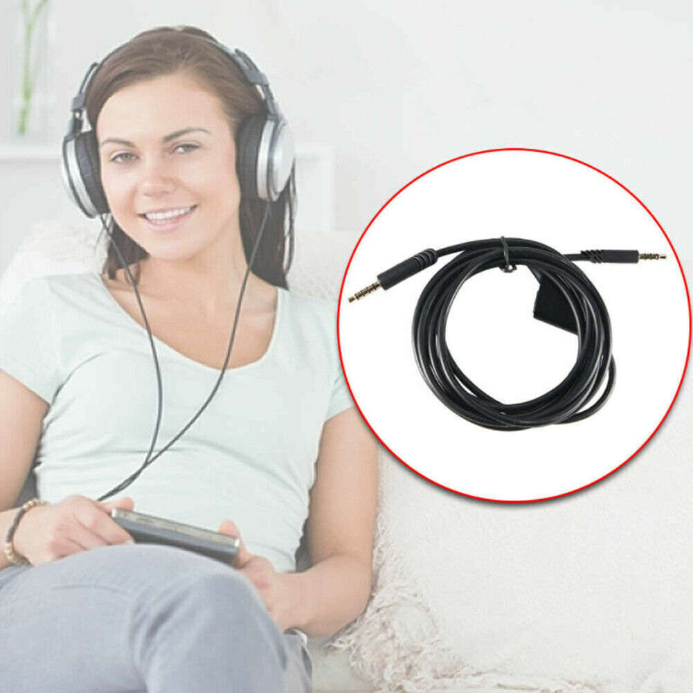 US 2-4 Pack For Astro A10 A40 Gaming Headset Replacement Audio Cable 2M 3.5mm