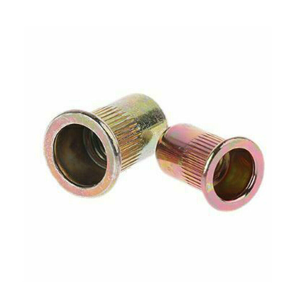 US 300-600 Pcs Zinc Steel Rivet Nut Kit Rivnut Nutsert Assort Metric+SAE