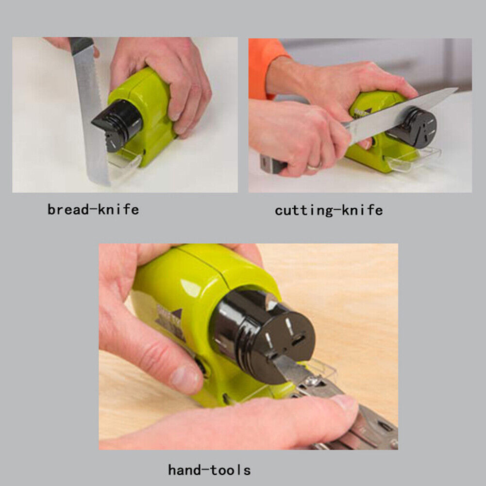 US Speedy Electric Kitchen Knife Sharpener Multifunction Swifty Sharp Smart