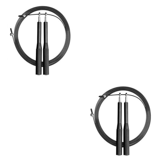 US 2-4 Pcs Adjustable Gym Cardio Endurance Training Jumping Rope Workout Handles