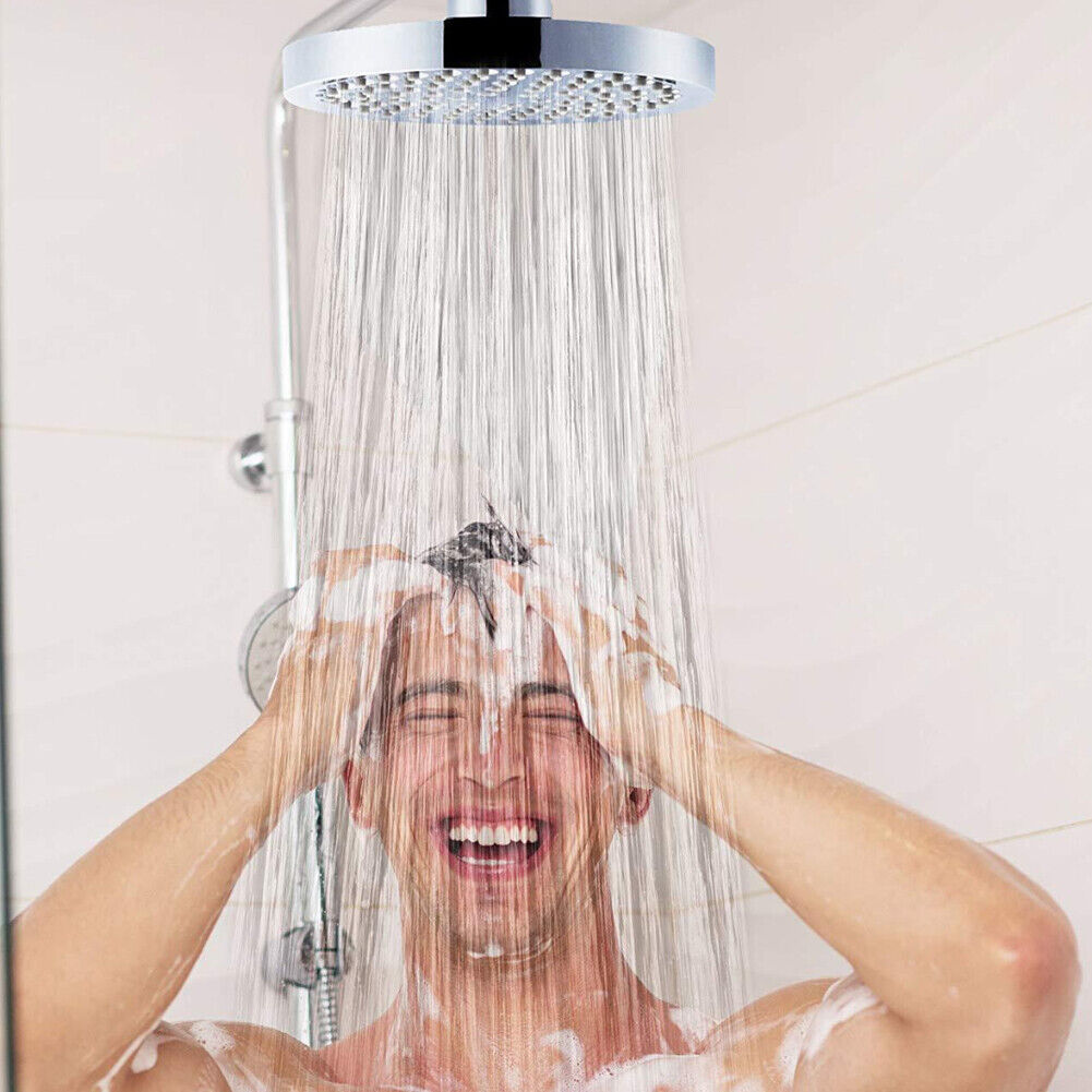 US Luxury Shower Head High Pressure Waterfall Bathroom Adjustable Angles