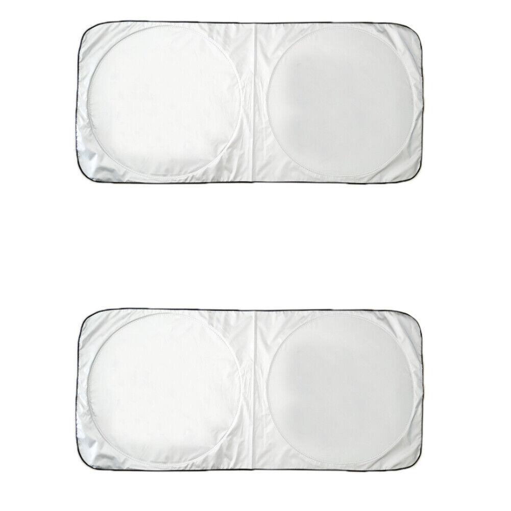 US Foldable Jumbo Extra Large Sun Shade Truck Van Car Windshield Block Cover