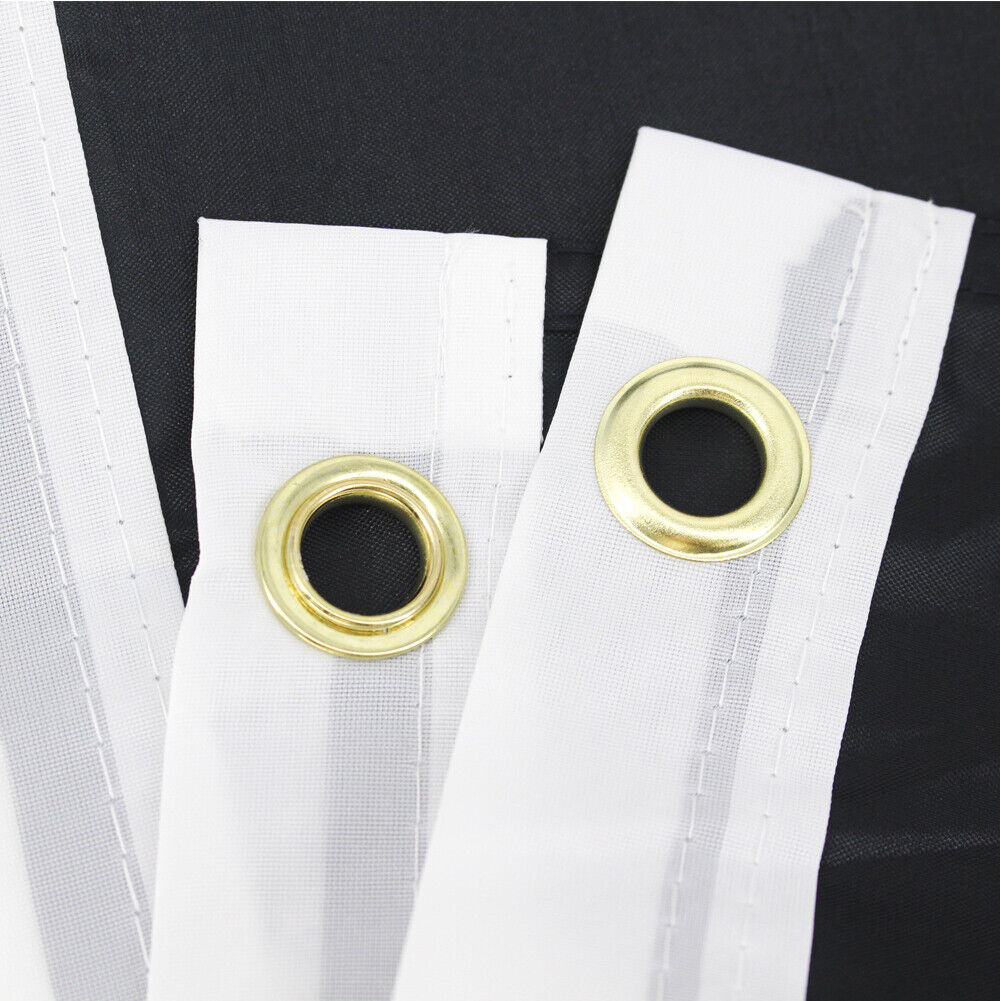 US 2-4 Pcs 3x5 Ft Jolly Roger Pirate Red Bandana Skull Flag Brass Grommet Banner