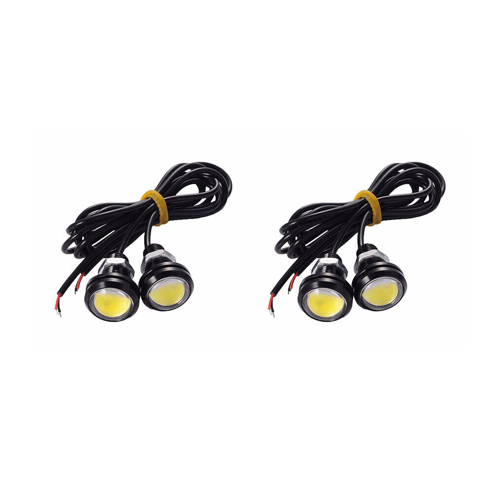 US 4-8 Pc LED Amber Grille Lights Kit Universal For Ford Truck SUV SVT Raptor