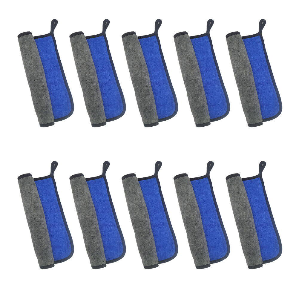 US 10~20 Pack Microfiber Multipurpose Cleaning Cloth Car Polishing Towel 500GSM
