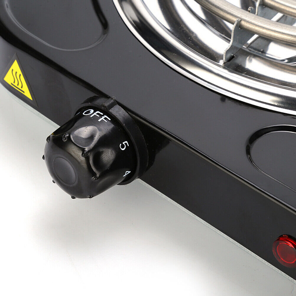 US Electric Stove Single/Dual Burner Portable Travel Compact Small Hot Plate