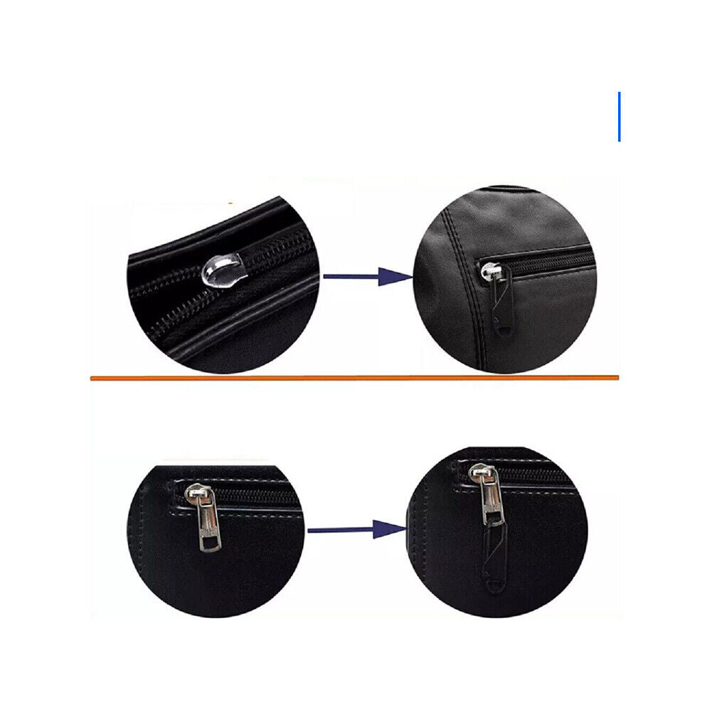 US 8-16 Pcs Zipper Pull Replacement Repair Slider Tab Universal Fixer Metal Head