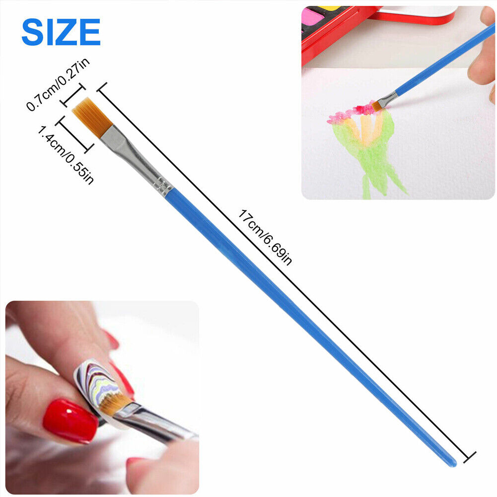 US 200~400 Pcs Artist Acrylic Paint Brushes Watercolour Painting Craft Art Model