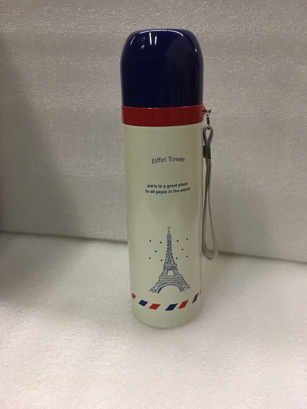Thermos Cup 15OZ Stainless Steel Water Bottle Leak Proof 3D Cup Cover Slip