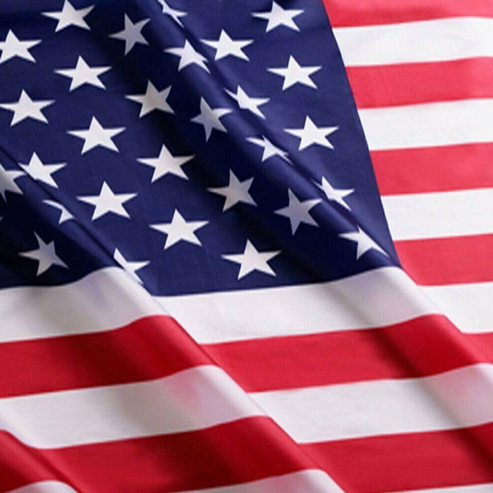 US 4-8 Pack 2x3 Ft American USA United States Flag with Grommets Outdoor Indoor