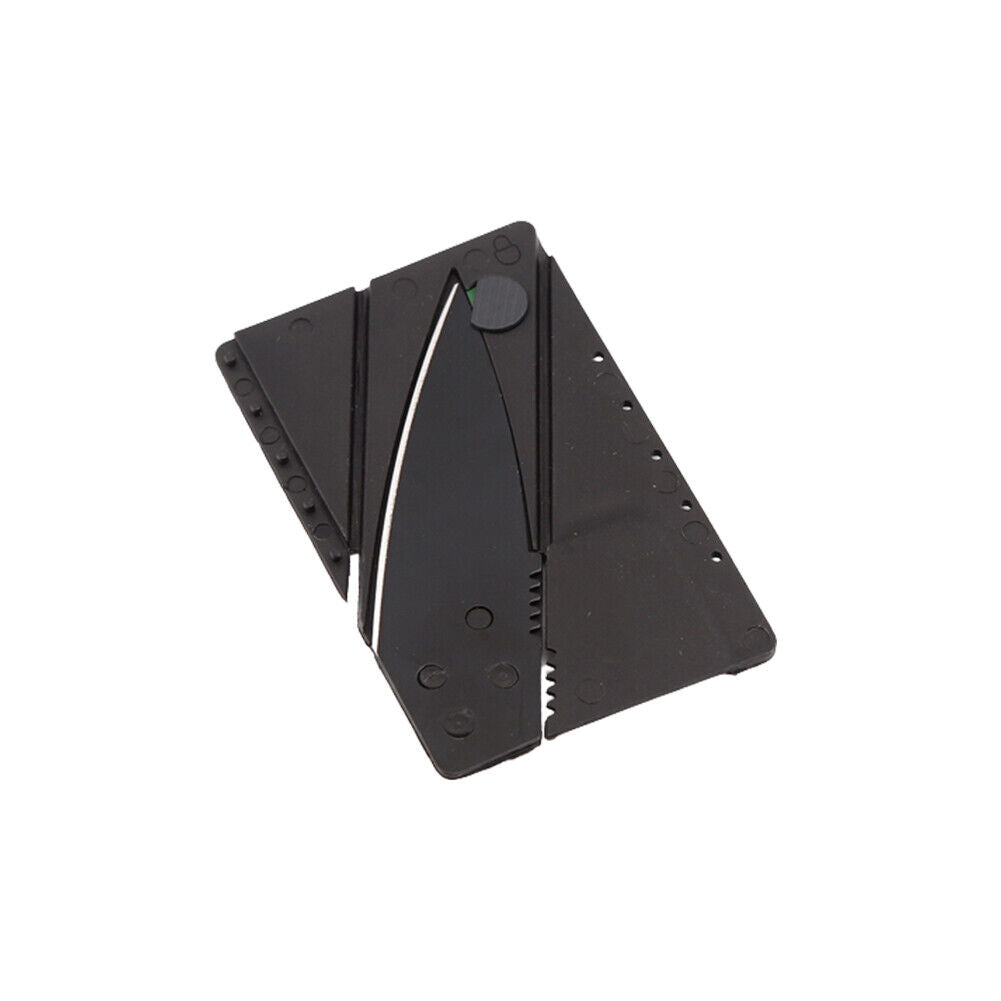 US 20-40 Pack Credit Card Thin Knives Folding Wallet Pocket Micro Survival Knife