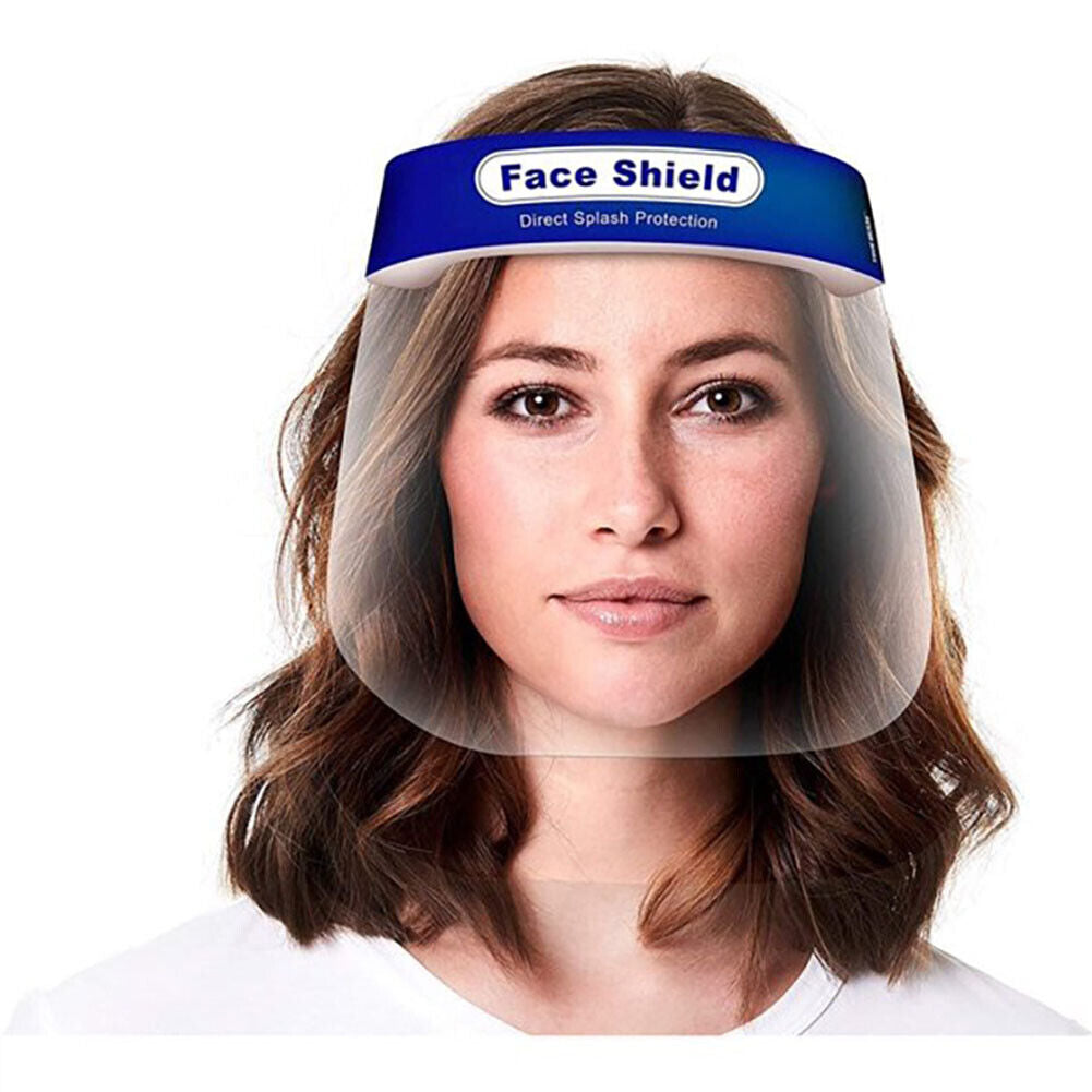 US 15-30 Face Shield Reusable Washable Protection Cover Antifog Mask Anti-Splash