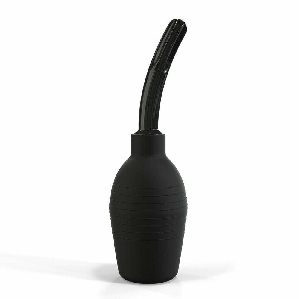 US 1-2 Pcs 310ml Anal Douche Bottle Enema Bulb Vaginal Douche Cleaner Bag Kit