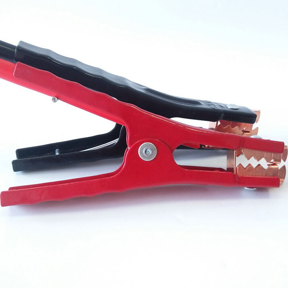 US 20 Ft 4 Gauge Heavy Duty Booster Cable Jumping Start Power Jumper w/Pouch