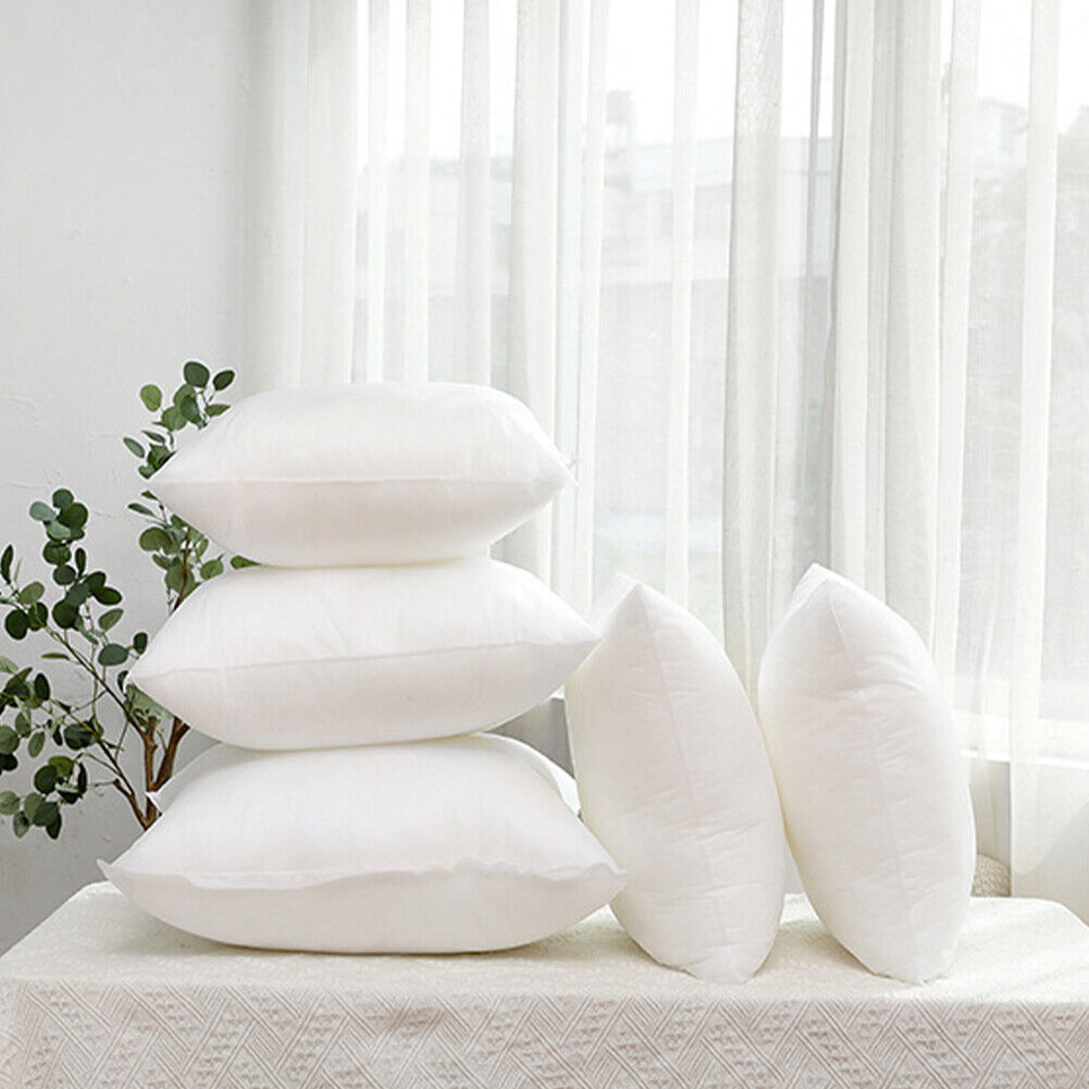 US 4 Pack Throw Pillows Insert Ultra Soft Bed & Couch Sofa Decor
