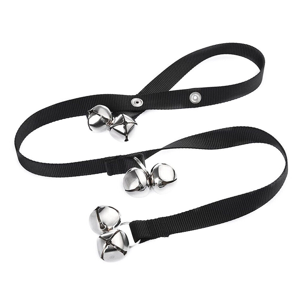 US 2-4 Pack Pet Dog Puppy Potty Training Door Bells Rope Housebreaking Anti Lost