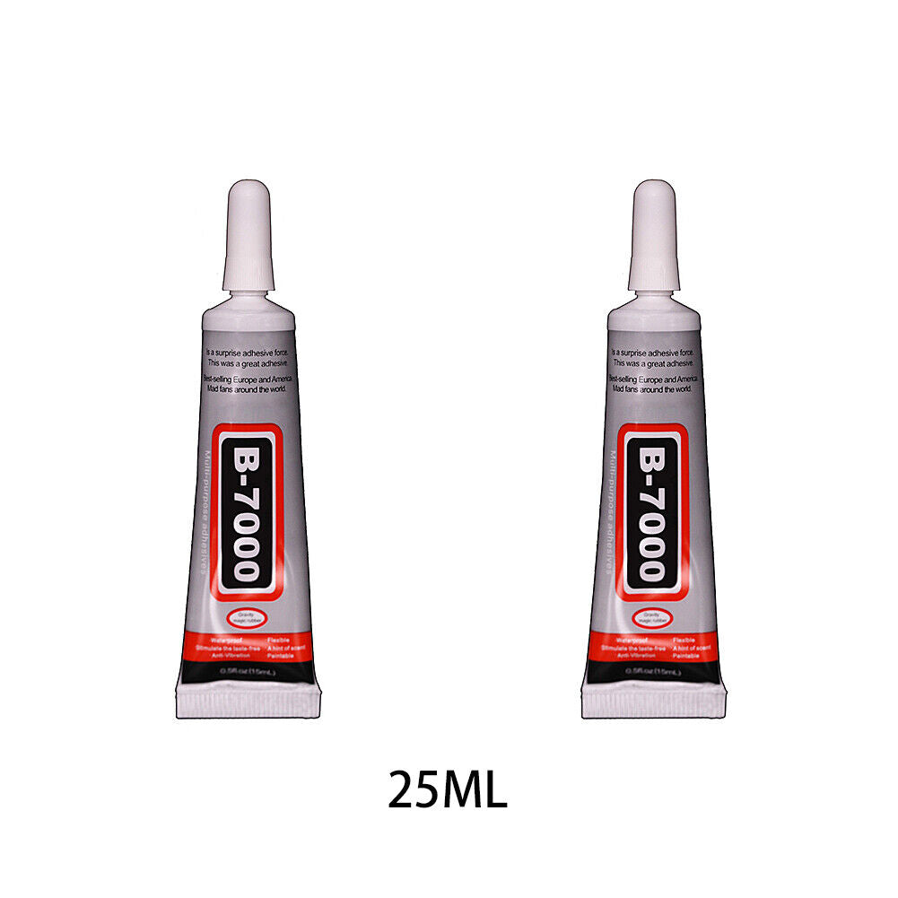 US 1-2 Pack 15~110ML B7000 All Purpose Frame Jewelry Phone Crafts Nail Art Glue