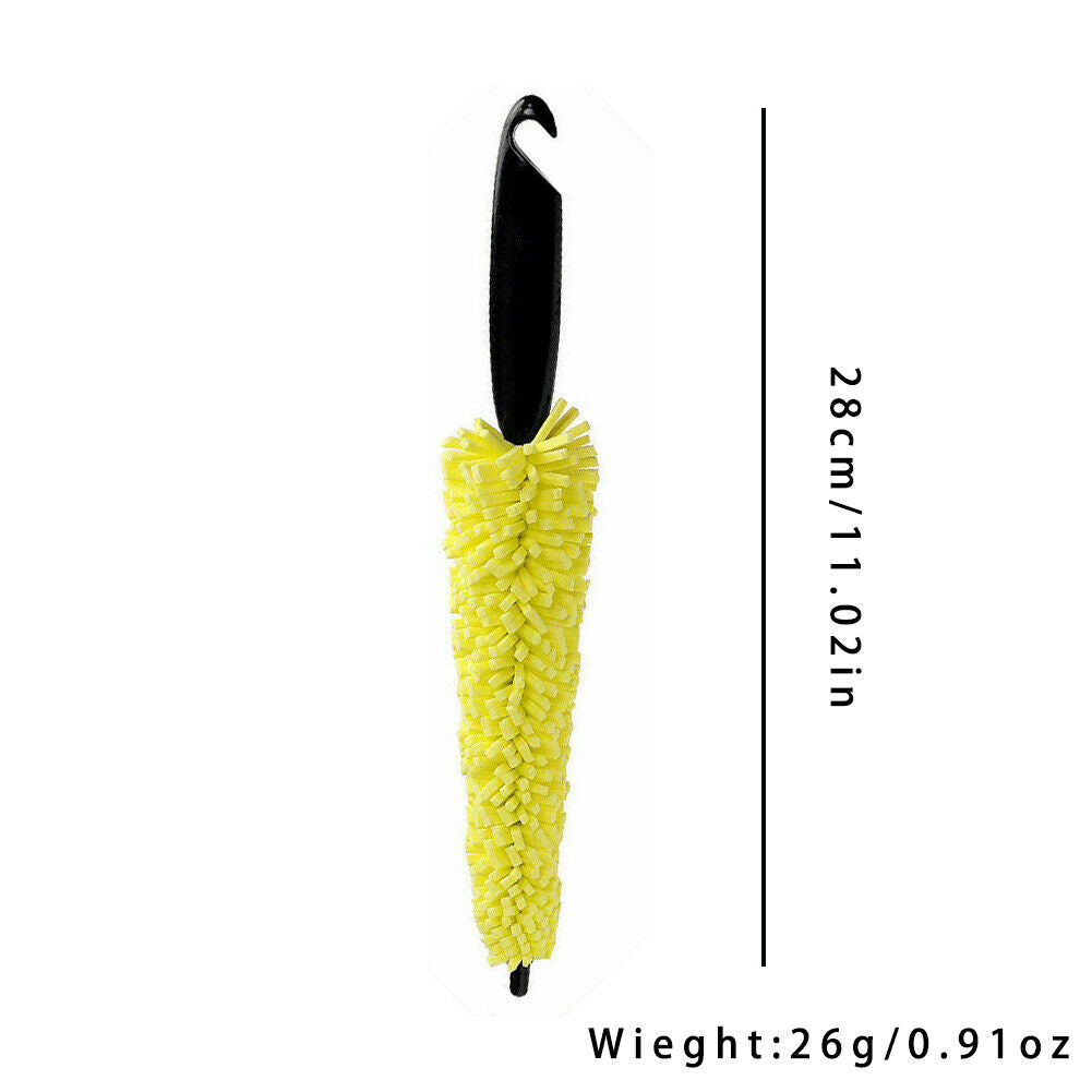 US 4-8 Pc Car Detailing Cleaning Brush Tire Rim Washing Scrub Wheel Cleaner Tool