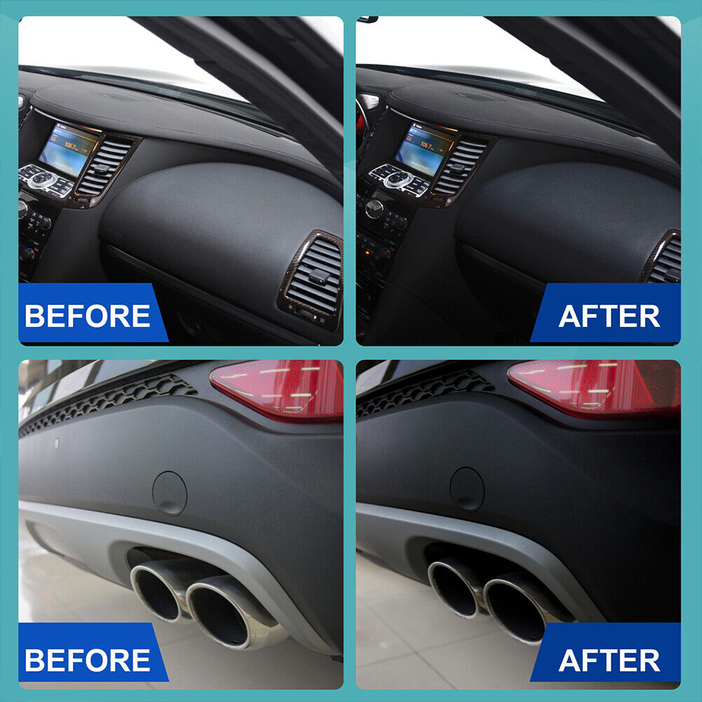 US Car Plastic Revitalizing Coating Plastic parts Refurbish Agent Kit Dustproof