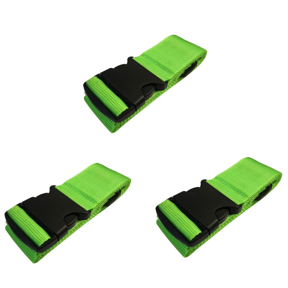 US 3-6 Pack Travel Luggage Suitcase Strap Belt Baggage Backpack Bag Package TSA