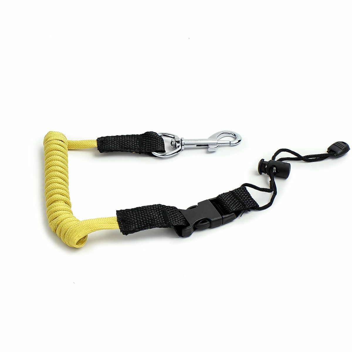 2 Pack Elastic Safety Tool Lanyard Kayak Accessories Stretchable Coiled Rod