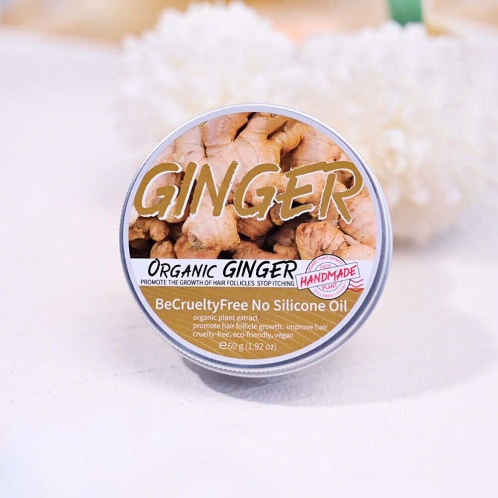 US 1-2 Pc Ginger Hair Regrowth Shampoo Bar Promote Growth Natural Organic Ginger