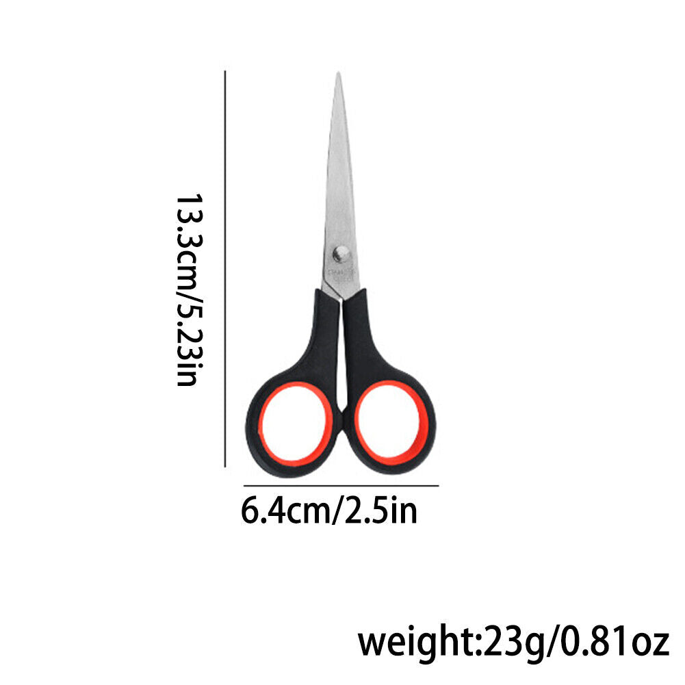 US 5-10 Pcs Scissor Set Fabric Tailor Sewing Shear Dress Crafts Leather Utility
