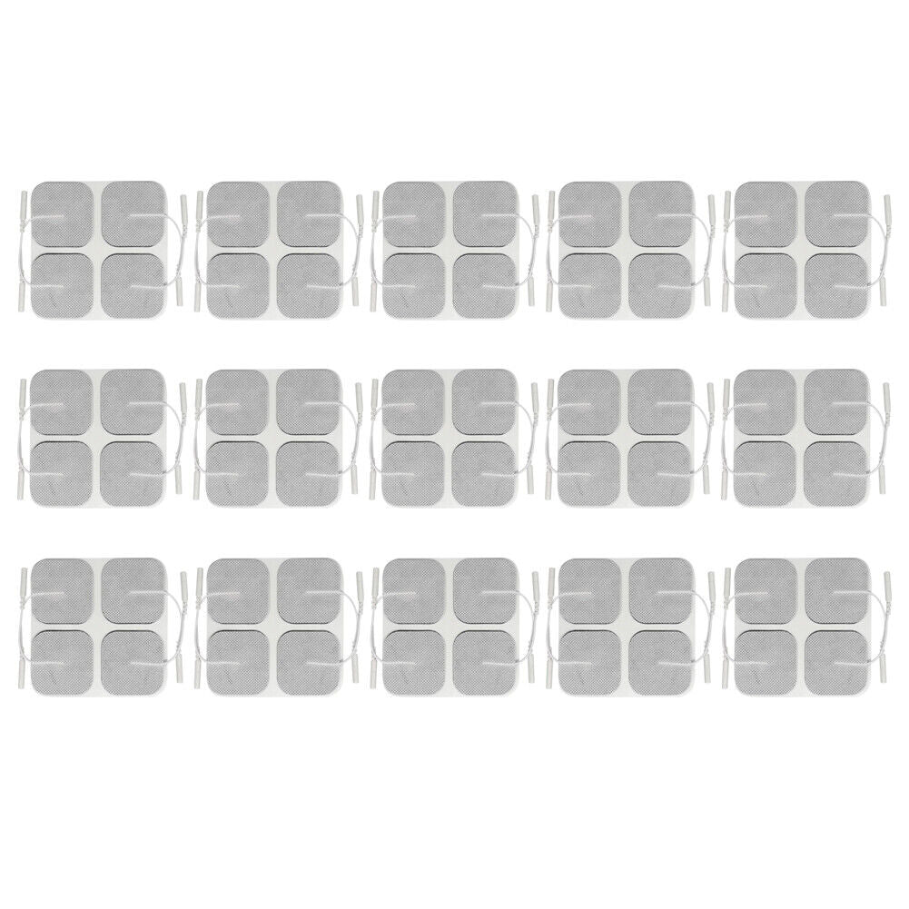US 60-120 Pc Electrode Patch Self Sticky Muscle Stimulator Non-Irritating Design