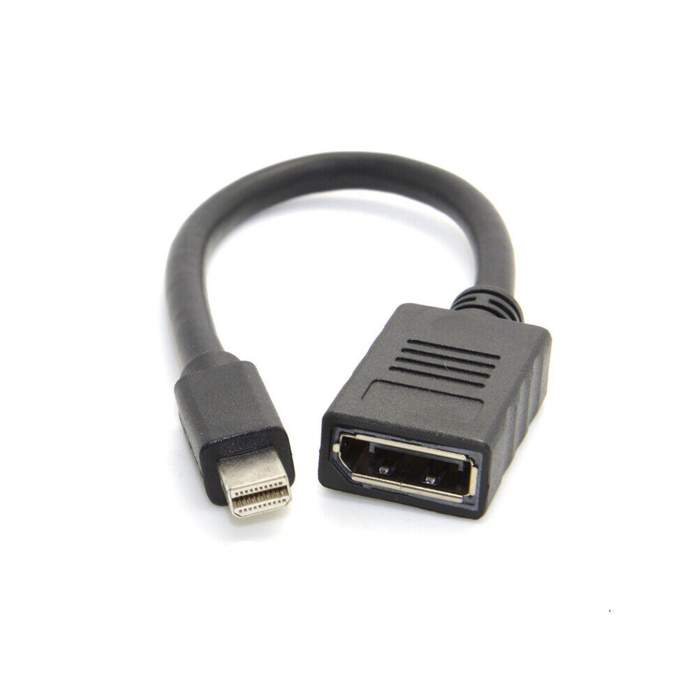 US 1-2 Pack Mini DisplayPort to DisplayPort Adapter 4K Resolution Converter